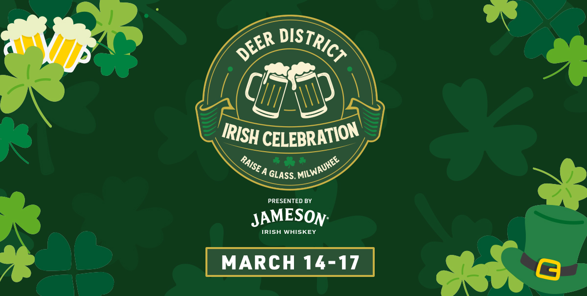 Deer District Irish Celebration, presented by BID 53 and Jameson Irish Whiskey