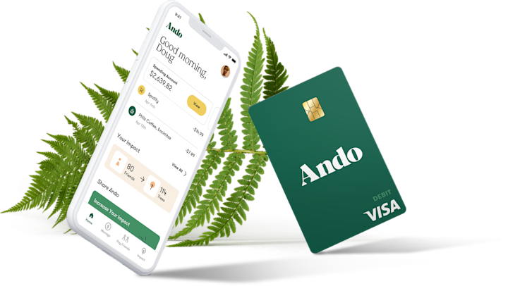 Ando Money Fee Free Digital Banking That Fights Climate Change