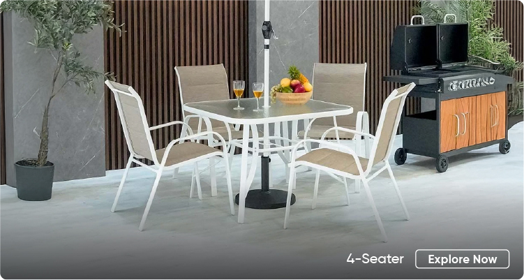 OM - Garden24 - Outdoor Dining Set - Shop By Seating Capacity - Block