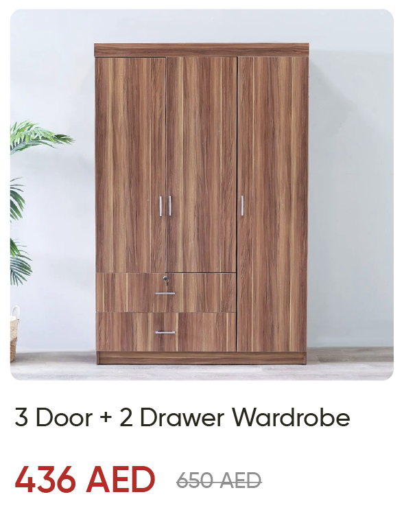 SFFU25-SD-3D+2 Drawer Wardrobe