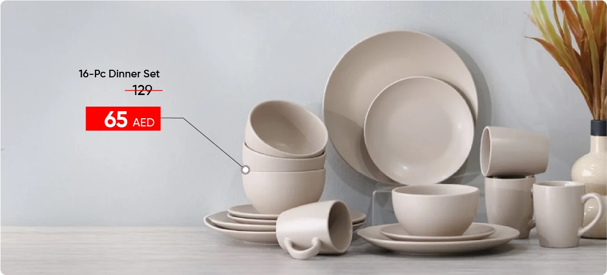 MRSU-DB-16-Pc Dinner Set 