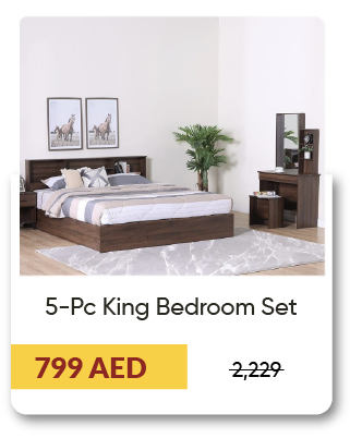 MRSU-SD-King Bedroom Set 5P