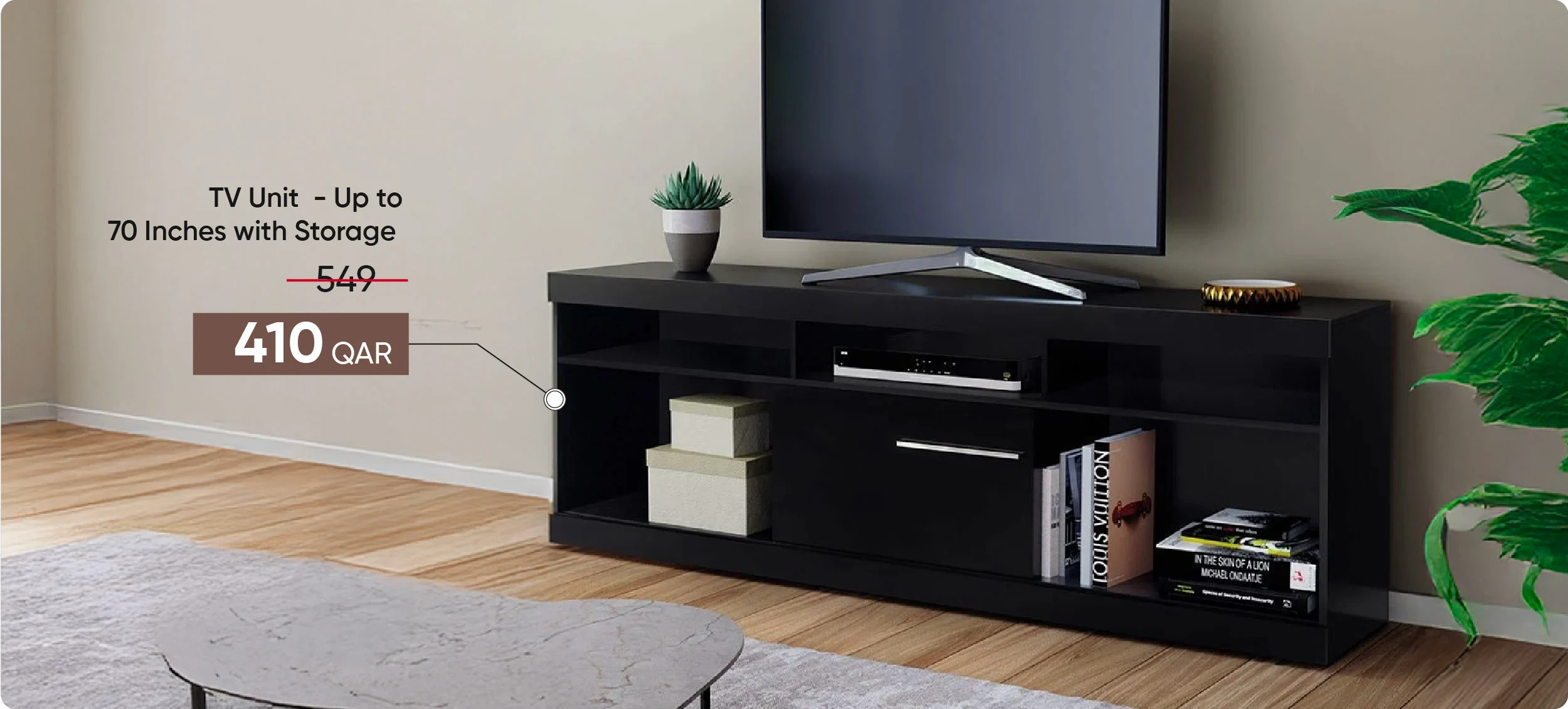 ROQ-DB-TV Unit Up to 70 Inches