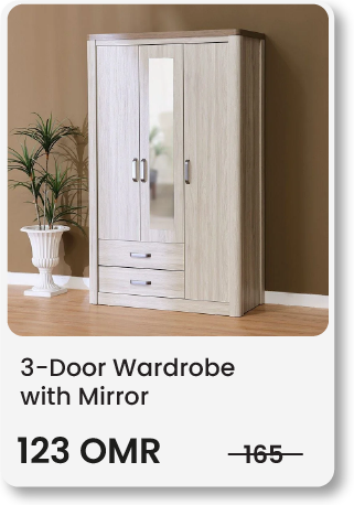 SDO-Sept- Wardrobe W Mirror 3D