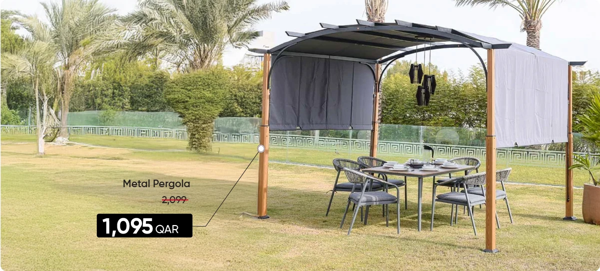 NYOQ-DB-Metal Pergola