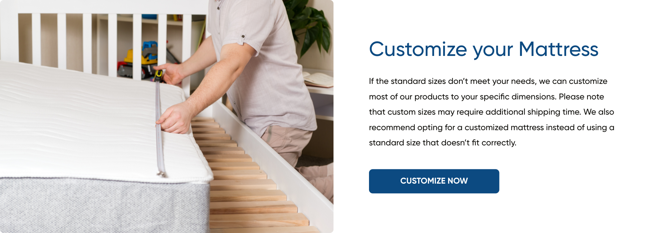 Customize your Mattress