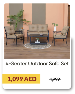 MRSSU-SD-Outdoor Sofa Set 4 S