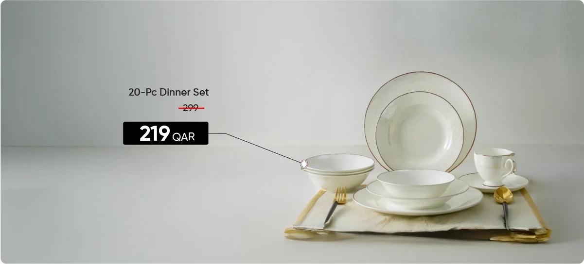 NYOQ-DB-20 Pc Dinner Set