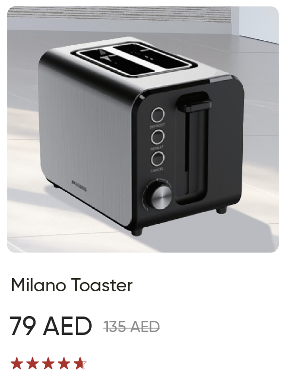 U25R-SD-Milano Toaster