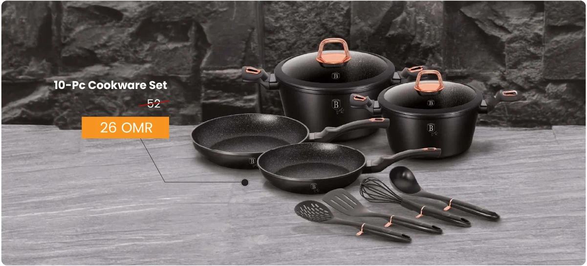 SSO-Sept-DB- Cookware Set 10Pc