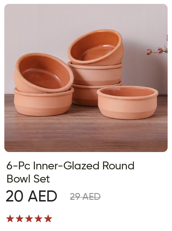 U25R-SD-6Pc Round Bowl Set