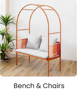 Minor 5 Blocks - Outdoor - Bench & Chairs- BH