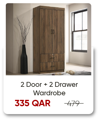 SOQ-SD-2D+2 Drawer Wardrobe