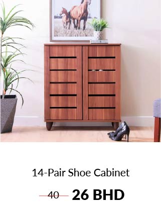 14 pair shoe cabinet