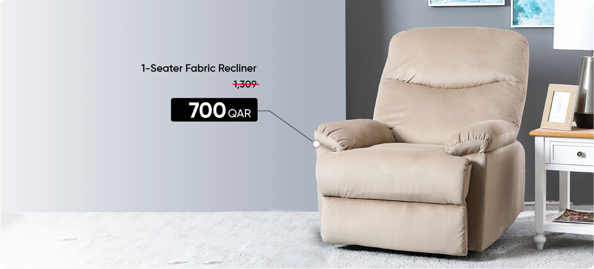 SOQ-DB-1S Fabric Recliner