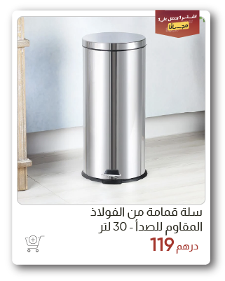 SSW-SD-S Steel Dust Bin - 30 L