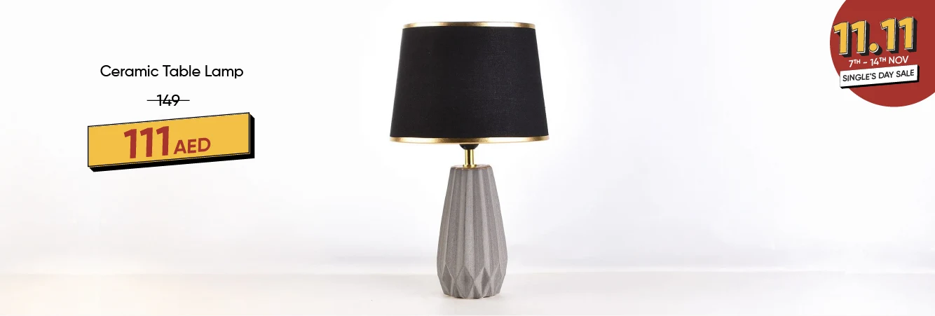 11:11-CB-Ceramic Table Lamp