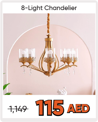 CSU-C Deal-8-Light Chandelier