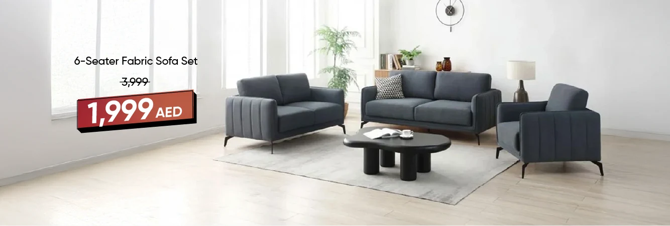 CSU-CB-6S Fabric Sofa Set 