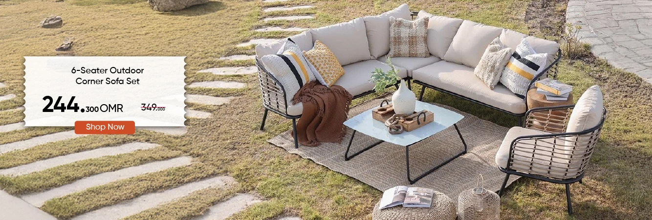 HF-Oct-CB-Outdoor Sofa Set 6S