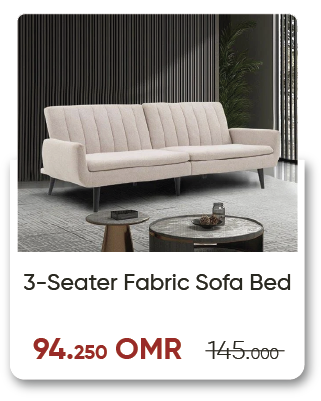 HFO-Oct-SD-Fabric Sofa Bed 3S