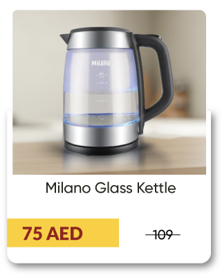 MRSSU-SD-Milano Glass Kettle