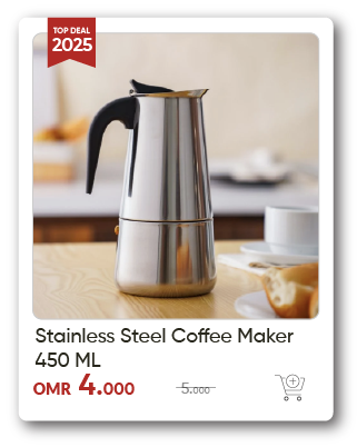 SSWO-SD-SS Coffee Maker-450 ML