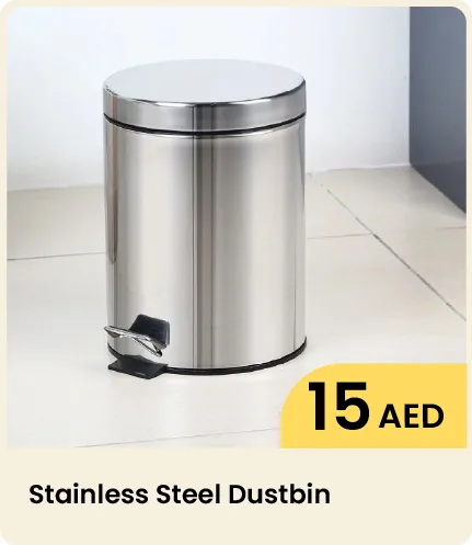 Cleaning - Steel Dustbin