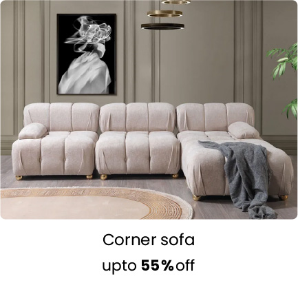 96SB - SFF - Living - Major - 3 Block - Corner Sofa