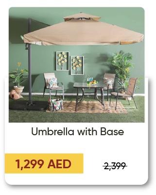 G25-SD-Aura Umbrella with Base