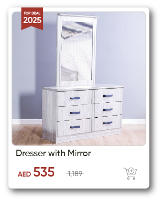 SSW-SD-Dresser with Mirror