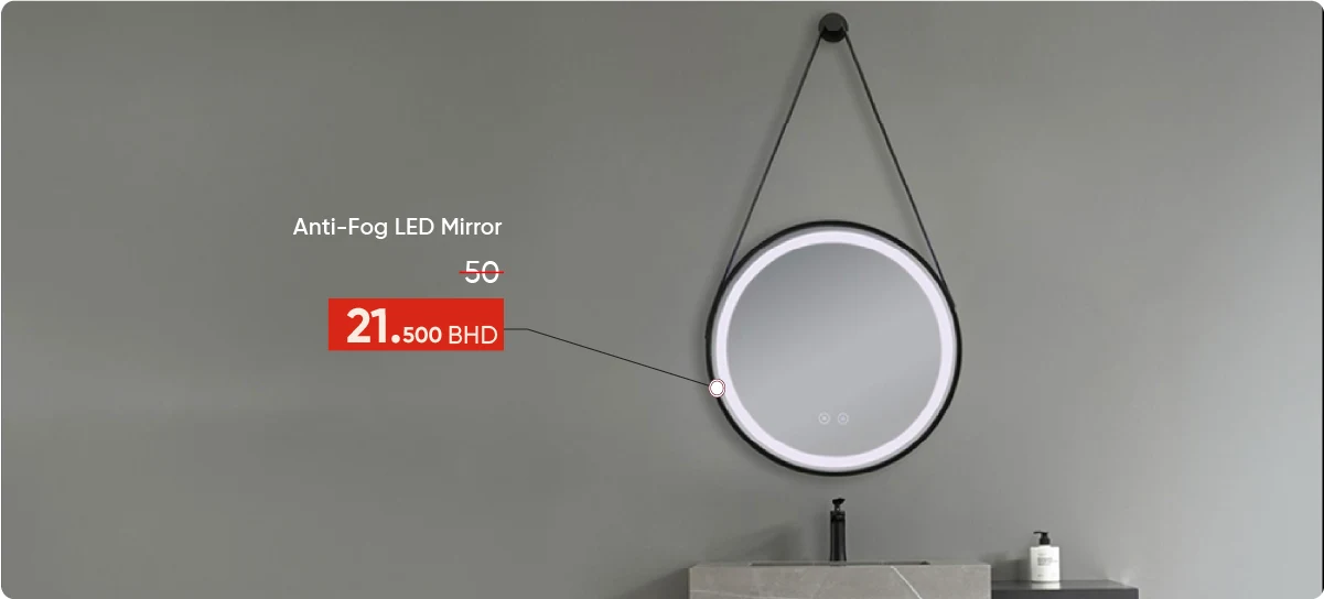 NDB-DB-Anti Fog LED Mirror