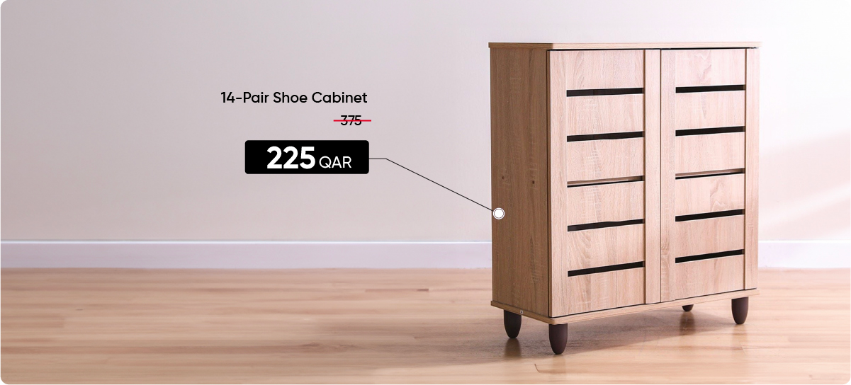 SOQ-DB-14-Pair Shoe Cabinet