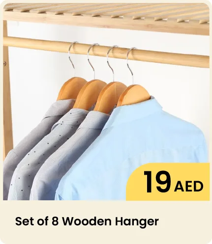 Cleaner - Wooden Hanger 