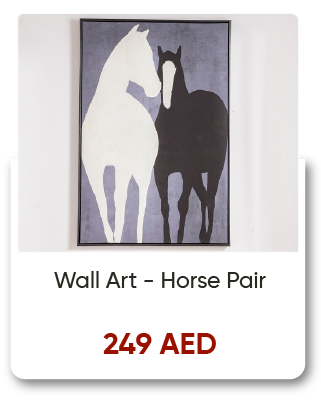 HFU-Oct-SD-Wall Art Horse Pair