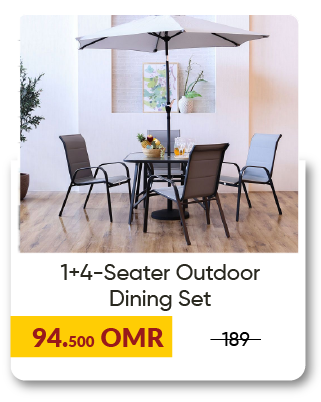 MRSU-SD-O door Dining Set 1+4S