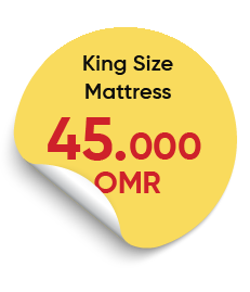 OM24-PBY-K Size Mattress-45OMR