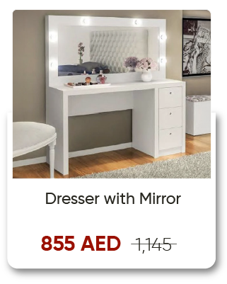 HFU-Oct-SD-Dresser with Mirror