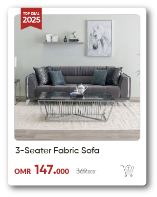 SSWO-SD-3 Seater Fabric Sofa