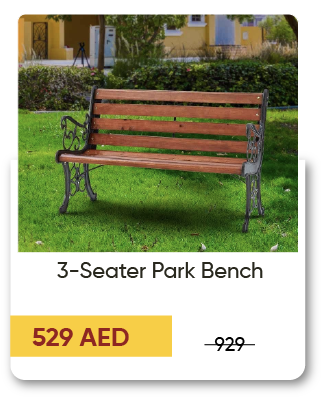 G25-SD-3S Park Bench Wuden