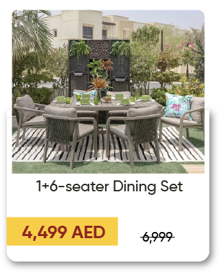 G25-SD-Hills 1+6S Dining Set