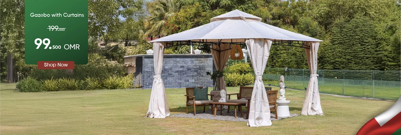 NDO-CB-Gazebo with Curtains