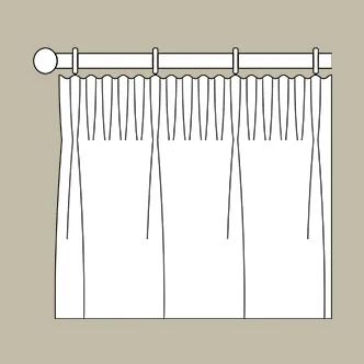 PENCIL PLEAT