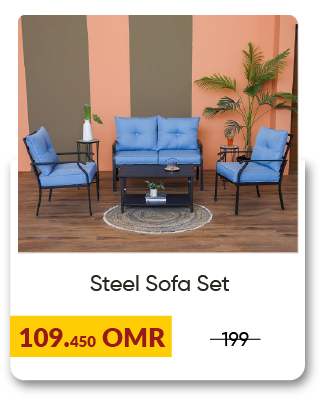 MRSU-SD-Steel Sofa Set