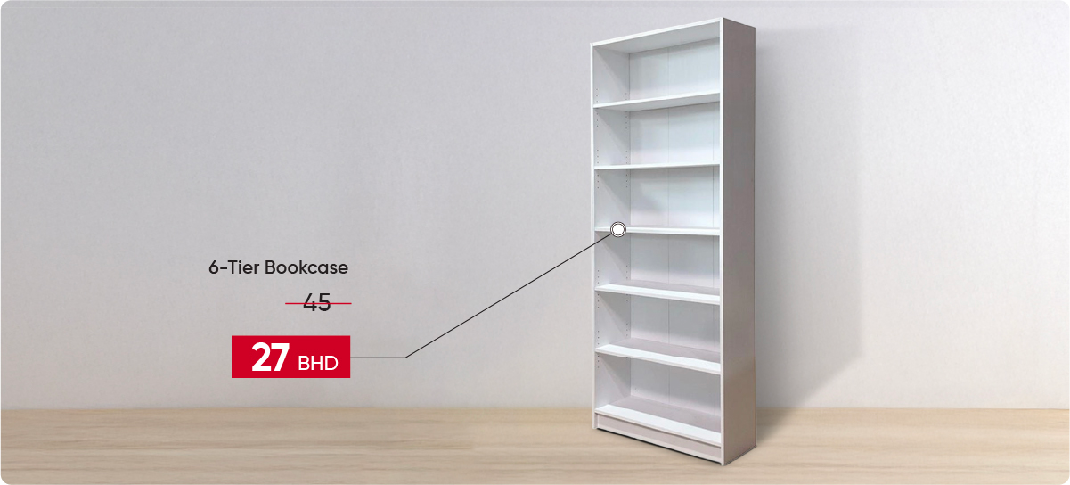 SSWB-CB-6 Tier Bookcase