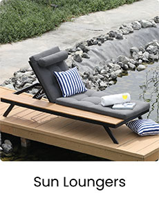 Block Sun Loungers BH