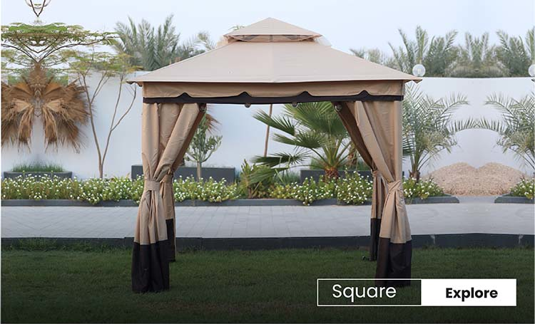 QA Gazebo 2Block shop by shape