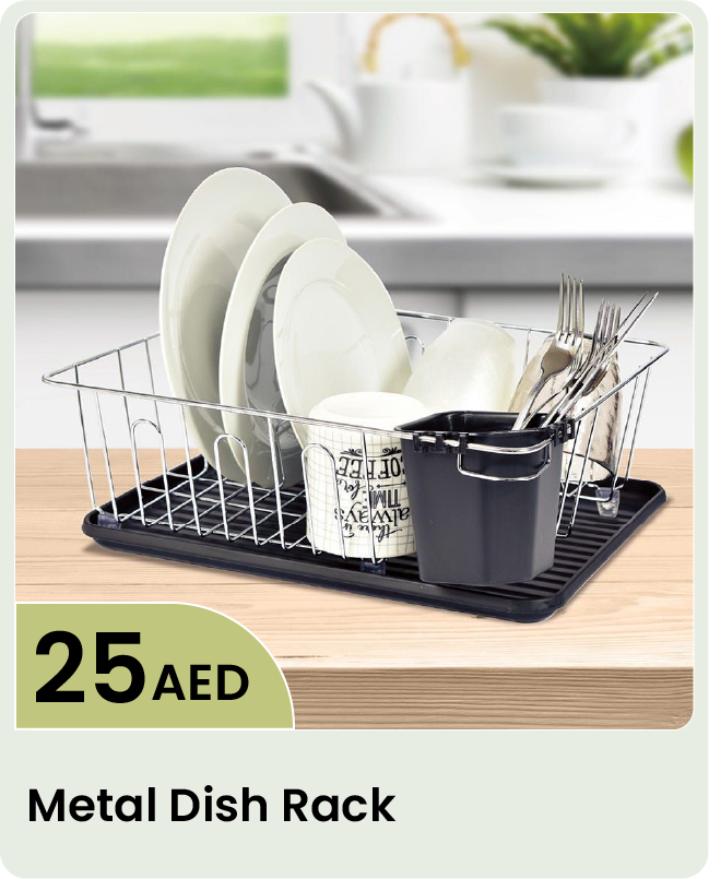 CE - Aug- B - Metal Dish Rack 