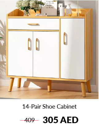 July - Eid Bonanza- 14-Pair Shoe Cabinet