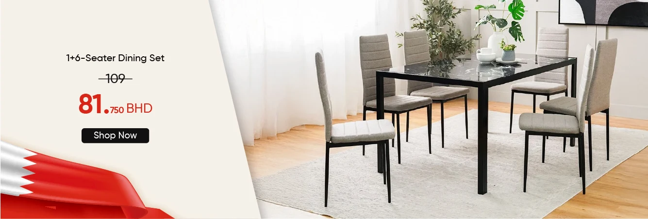 NDB-CB-1+6-Seater Dining Set